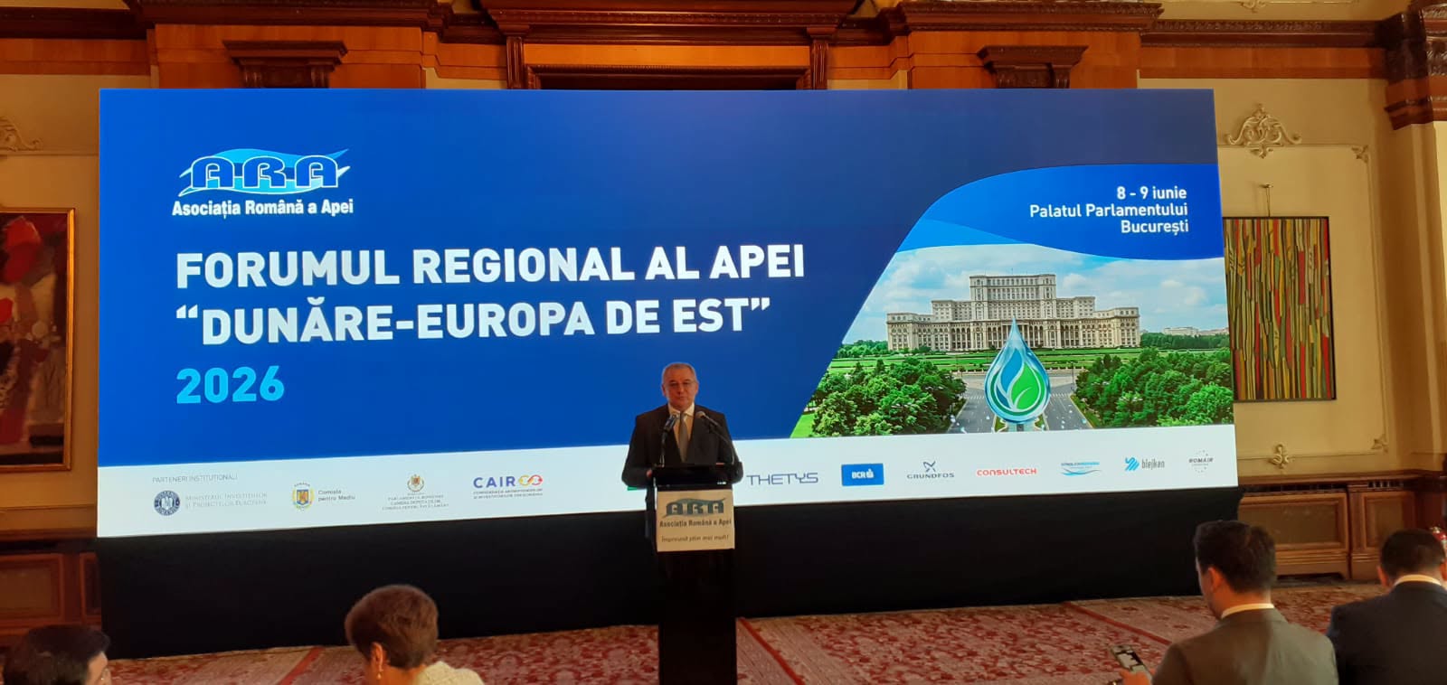 Sectorul apei din România, în centrul dezbaterilor europene la Forumul Regional al Apei „Dunăre – Europa de Est” 2026